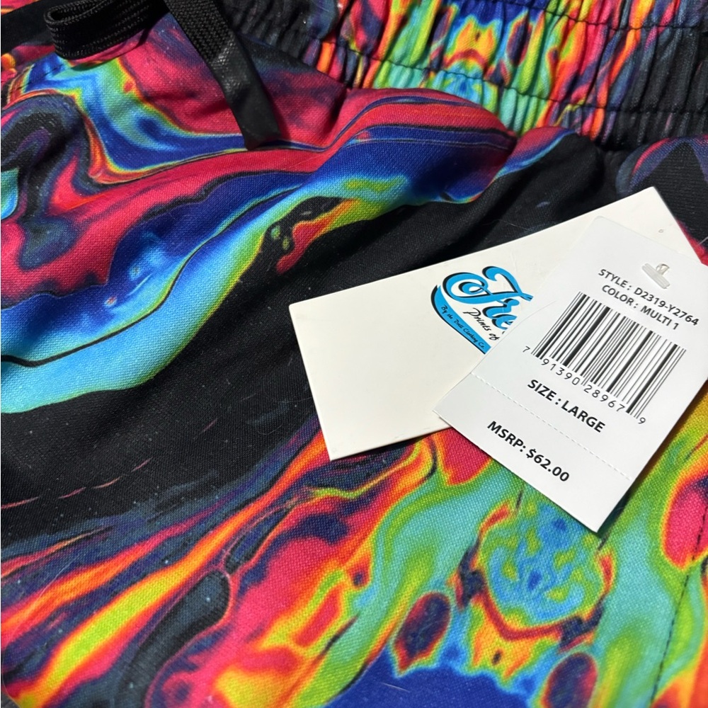Vibrant Multicolor Men's Jogger Pants - Picture 3 of 3